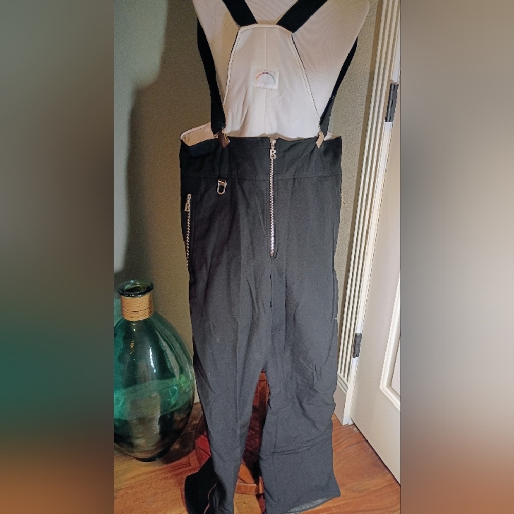 Bogner Ski Overalls Pants Bibs 36 Black